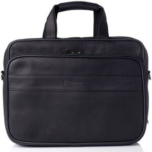 Alpine Swiss Messenger Bag Leather 15.6 Laptop Briefcase Portfolio Business Case
